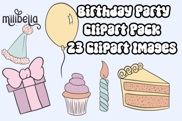 Download Birthday Party Clipart Pack - Premium Resources